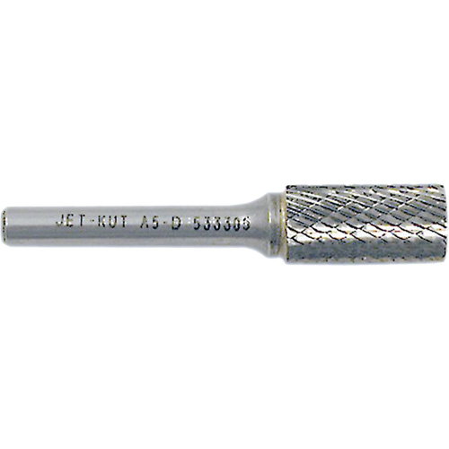 JET-KUT Cylindrical Shape Bur, 3/8" Dia., 1/4" Shank, 3/4" Depth of Cut Southpoint Industrial Supply