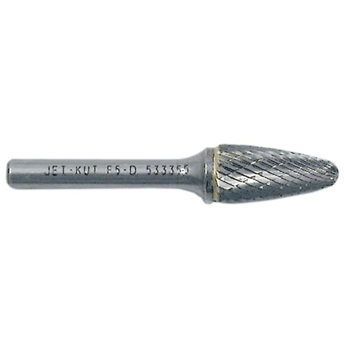 Fraise rotative en forme d'arbre &agrave; bout arrondi, 3/8" dia., 1/4" Tige, 3/4" Prof. de la coupe Southpoint Industrial Supply