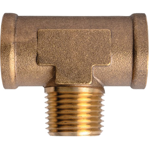 Branch Tees Extruded Male On Branch, Brass, 1/2" Southpoint Industrial Supply
