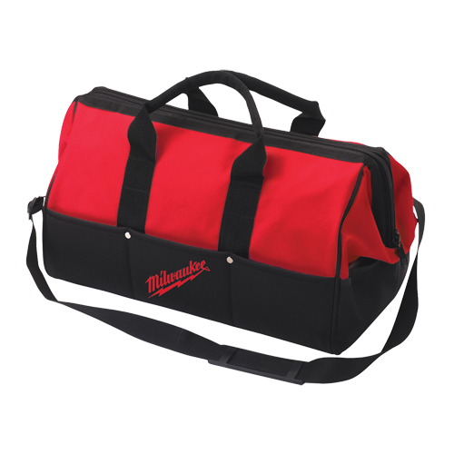 Sac d'outils imperm&eacute;able pour entrepreneur, Polyester, 1 pochettes, Rouge Southpoint Industrial Supply