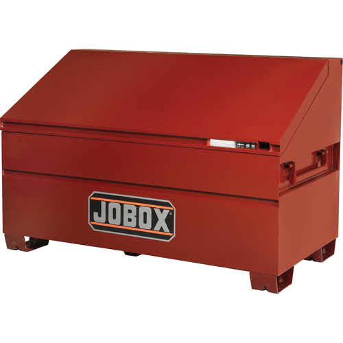 Slope Lid Chest, 60" x 30" x 39-1/2", Steel, Red Southpoint Industrial Supply