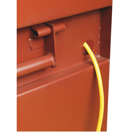 Jobsite Shelf Cabinet, Steel, 47.5 Cubic Feet, Red Southpoint Industrial Supply