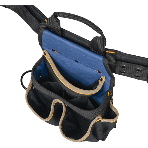 Combin&eacute;s de ceinture &agrave; outils &agrave; 20 pochettes, Polyester, Noir Southpoint Industrial Supply