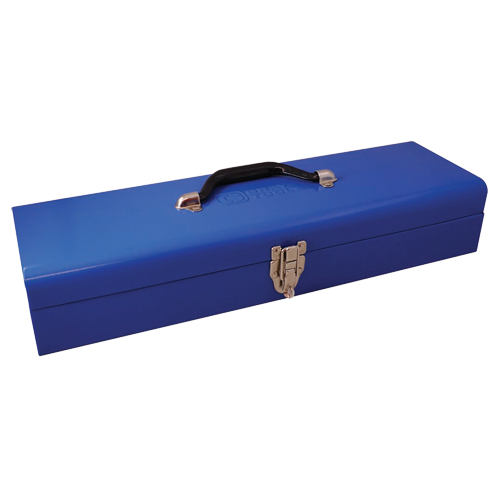 Coffre &agrave; outils compact &agrave; usages multiples, 20" P x 6-1/4" la x 5" h, Bleu Southpoint Industrial Supply