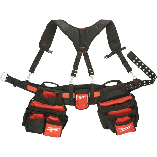 Ceinture de travail a/m&eacute;canisme de suspension pour entrepreneur, Nylon, Noir Southpoint Industrial Supply