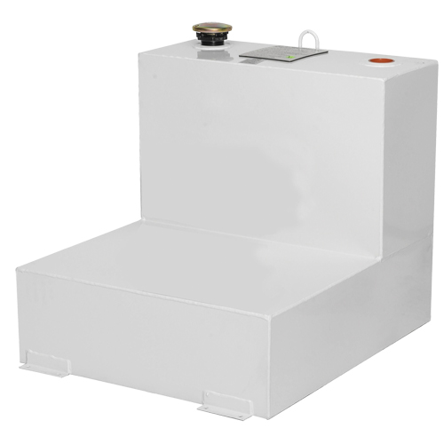 Steel Fuel Transfer Tank, Steel, 48 gal. Capacity, White Southpoint Industrial Supply