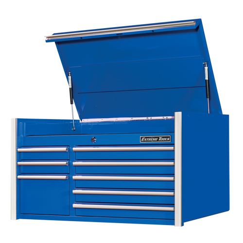 Coffre &agrave; outils s&eacute;rie RX, 41" la, 8 tiroirs, Bleu Southpoint Industrial Supply