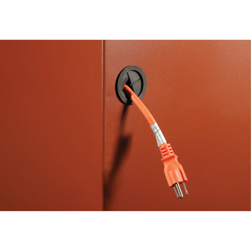 Field Office Jobsite Box, 33" W x 63" D x 80" H, Steel, Red Southpoint Industrial Supply