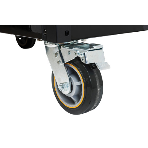 Powered Tool Cart, 11 Drawers, 42-1/2" W x 24-7/16" D x 41" H, Black/Orange Southpoint Industrial Supply