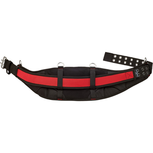 Ceinture de travail matelass&eacute;e, Nylon, Noir/Rouge Southpoint Industrial Supply