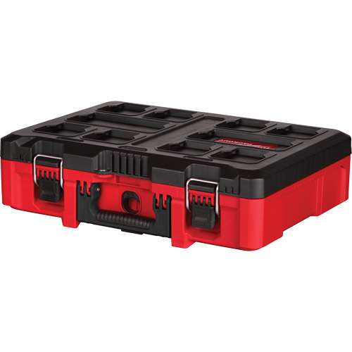 Coffre &agrave; outils avec partitions ajustables Packout, 20-7/10" x 15-1/5" x 6-1/5", Noir/Rouge Southpoint Industrial Supply