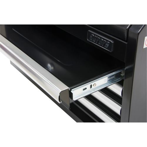 Industrial Tool Chest, 26" W, 4 Drawers, Black Southpoint Industrial Supply