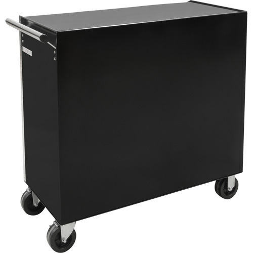 Industrial Tool Cart, 11 Drawers, 41" W x 18-3/4" D x 39-1/3" H, Black Southpoint Industrial Supply