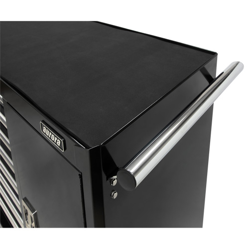 Industrial Tool Cart, 8 Drawers, 44-3/10" W x 21-1/10" D x 36-7/10" H, Black Southpoint Industrial Supply