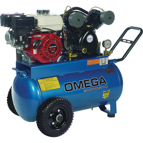Compresseurs d'air s&eacute;rie entrepreneur, Essence, 16,6 gal. (20 gal. US), 125 PSI Southpoint Industrial Supply