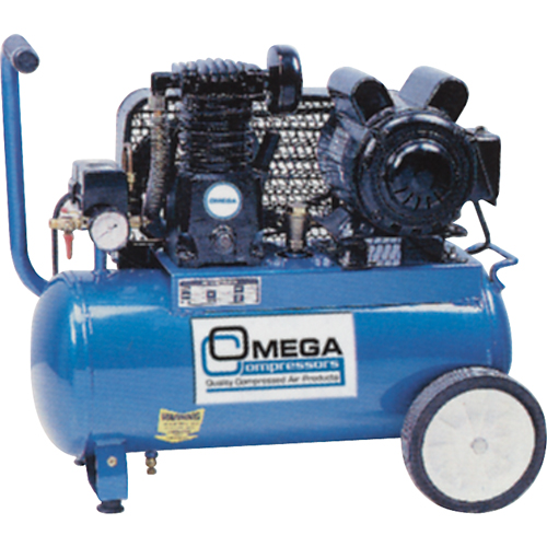 Compresseurs d'air s&eacute;rie professionnelle, &eacute;lectrique, 6,6 gal. (8 gal. US), 125 PSI, 115/1 V Southpoint Industrial Supply