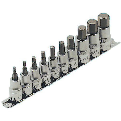 Jeu de douilles SAE HSW3812-10, Hexagonale, Prise 1/2"/3/8", 10 mr Southpoint Industrial Supply
