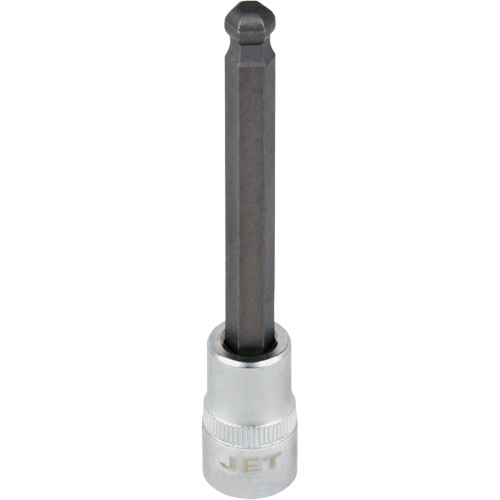 Bit Socket, Hex Ball, 4 mm x 4" L, 3/8" Drive Southpoint Industrial Supply