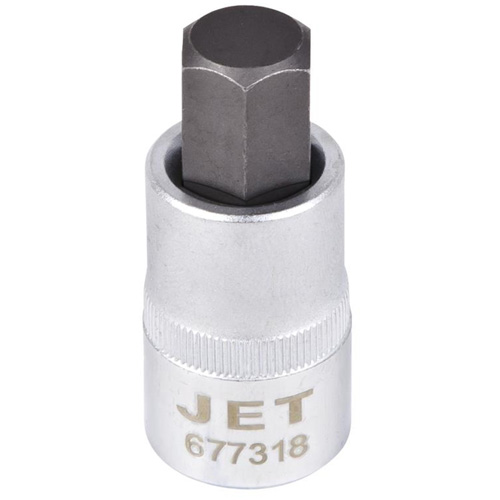 Bit Socket, Hex, 1/2" x 2" L, 1/2" Drive Southpoint Industrial Supply