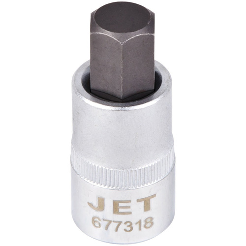 Bit Socket, Hex, 9/16" x 2" L, 1/2" Drive Southpoint Industrial Supply