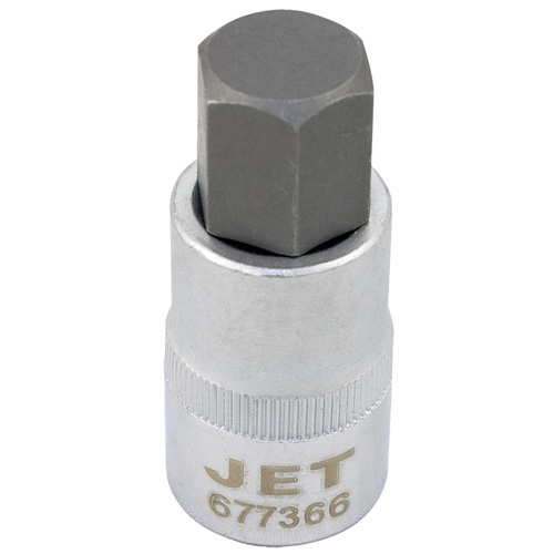 Bit Socket, Hex, 14 mm x 2" L, 1/2" Drive Southpoint Industrial Supply