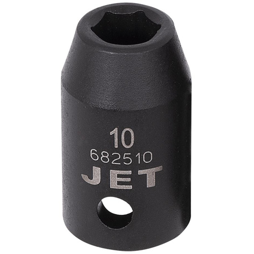 Socket, Impact, 10 mm, 1/2" Drive, 6 Points Southpoint Industrial Supply