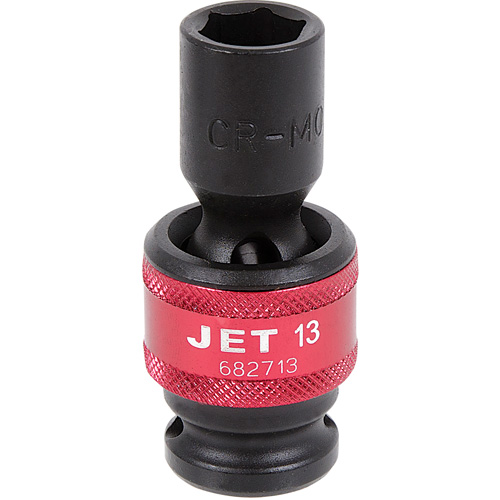 Universal Socket, Impact, 13 mm, 1/2" Drive, 6 Points Southpoint Industrial Supply