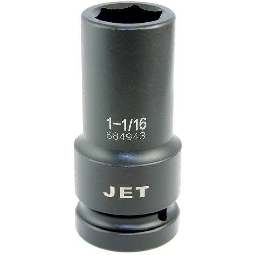 Extra-Thin Wall Socket, Impact, 1-1/16", 1" Drive, 6 Points, Deep Southpoint Industrial Supply