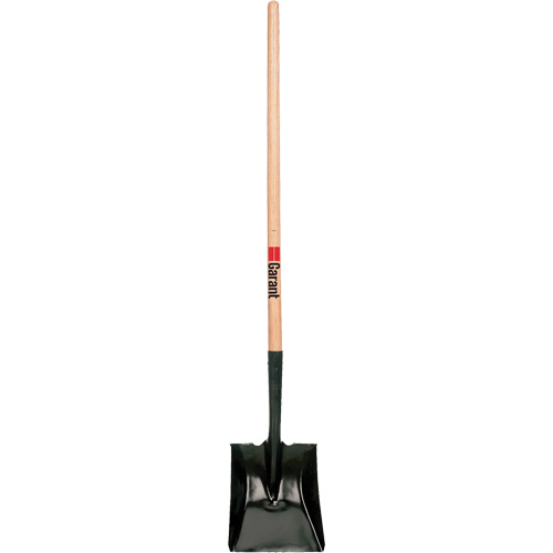 Square Point Shovel, Wood, Tempered Steel Blade, Straight Handle, 42" Long Southpoint Industrial Supply