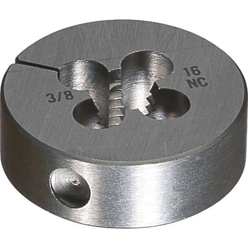 Matrices rondes ajustables, fini brillant, Filet de 10-24, Acier rapide Southpoint Industrial Supply