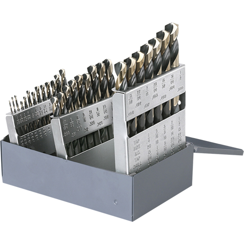 Drill Sets, 60 Pieces, High Speed Steel Southpoint Industrial Supply