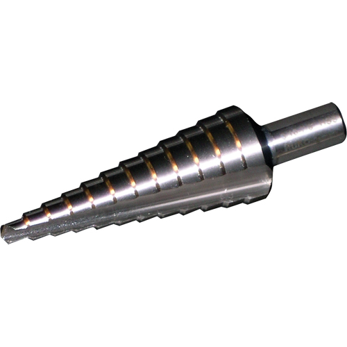 Step Drills, 3/16" - 1/2" , 1/16" Increments Southpoint Industrial Supply