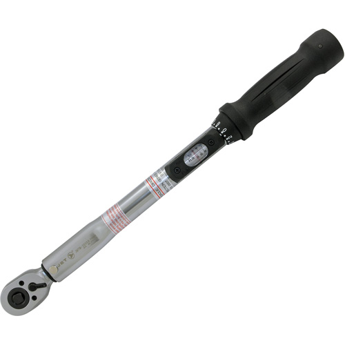 Cl&eacute; dynamom&eacute;trique &agrave; t&ecirc;te fine pour usage intensif, &agrave; cliquer, Entraînement 3/8" carr&eacute;, 10 - 80 lb-pi Southpoint Industrial Supply