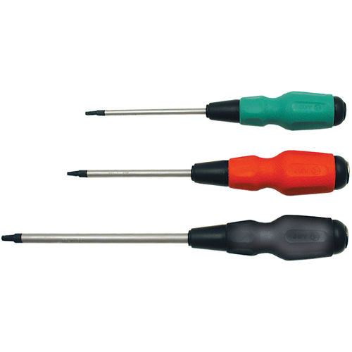 Square TORQUE DRIVE&reg; Screwdriver, #1 Tip, Round, 4" L, Cushion Grip Handle Southpoint Industrial Supply