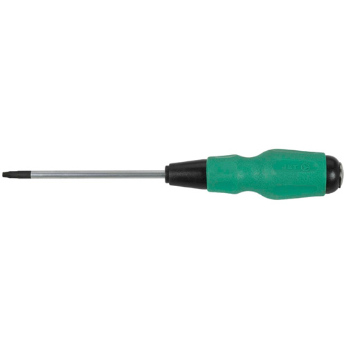 Square TORQUE DRIVE&reg; Screwdriver, #3 Tip, Round, 6" L, Cushion Grip Handle Southpoint Industrial Supply