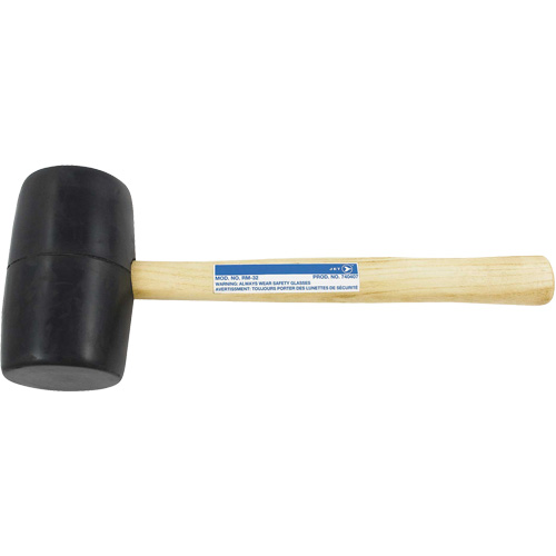 RM-32 Maillet en caoutchouc, 32 oz, Prise en Bois, 13-1/2" lo Southpoint Industrial Supply