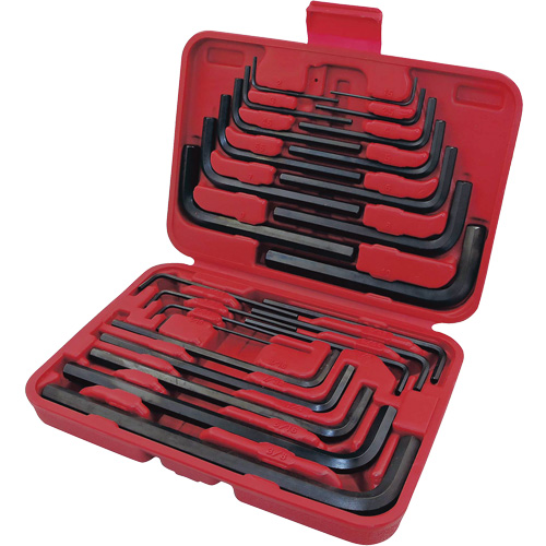 JHK-25SM Hex Key Set, 25 Pcs., Metric & Imperial Southpoint Industrial Supply