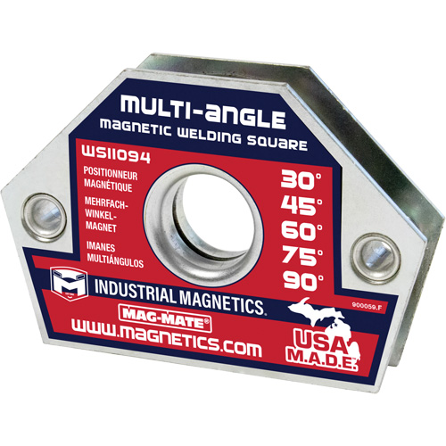 &eacute;querres de soudage magn&eacute;tiques, 4-3/8" lo x 3/4" la x 3" h, 55 lb Southpoint Industrial Supply