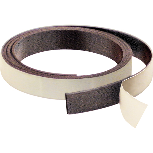 Magnetic Strips, 50' L x 1" W, 1/16" Thickness, Strength of 6 lbs. per Lin. Ft. Southpoint Industrial Supply