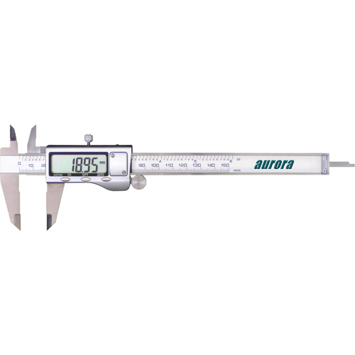 Electronic Digital Calipers, 0.001" (0.03 mm) Resolution, 0 - 6" (0 - 152 mm) Range Southpoint Industrial Supply