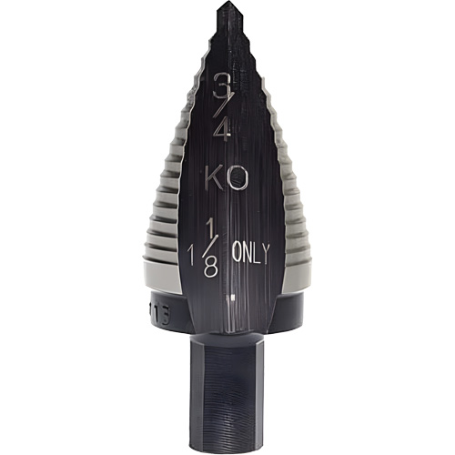 Step Drill Bit, 1-1/8" - 1-1/8" , 5/32" Increments, High Speed Steel Southpoint Industrial Supply