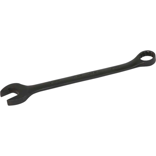 Flat Shank Combination Wrench, 12 Point, 15 mm, Black Oxide Finish Southpoint Industrial Supply
