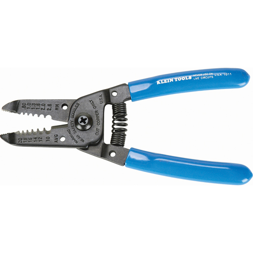 Wire Strippers/Cutters, 6-1/8" L, 10, 12, 14, 16, 18, 20 AWG Southpoint Industrial Supply