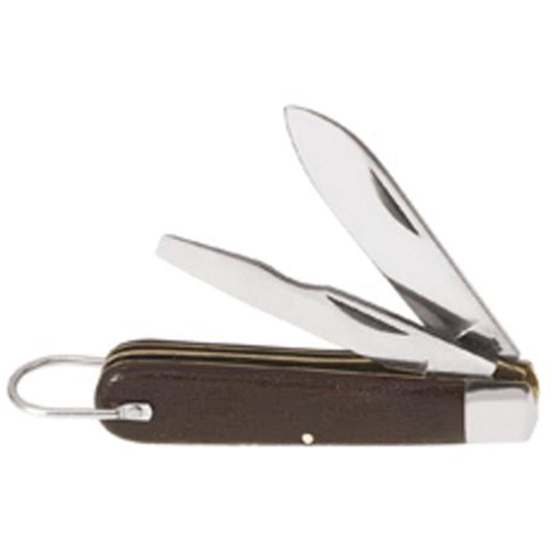 2-Blade Pocket Knife, 2-1/2" Blade, Carbon Steel Blade, Plastic Handle Southpoint Industrial Supply