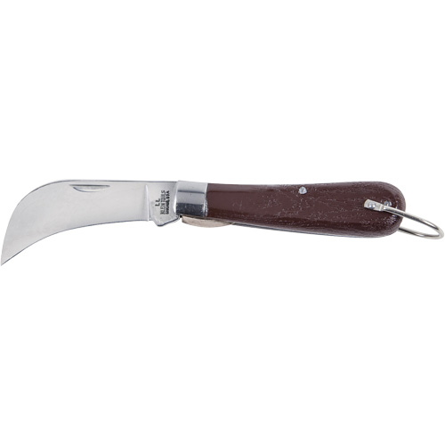 Pocket Knife with Hawkbill Slitting Blade, 2-5/8" Blade, Carbon Steel Blade, Plastic Handle Southpoint Industrial Supply