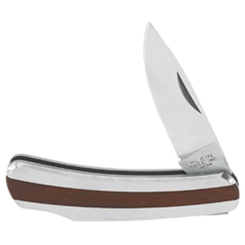 Pocket Knife with Drop Point Blade, 2-1/4" Blade, Stainless Steel Blade, Stainless Steel Handle Southpoint Industrial Supply
