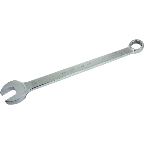 SAE Flat Shank Wrench, 12 Point, 1-3/8", Chrome Finish Southpoint Industrial Supply