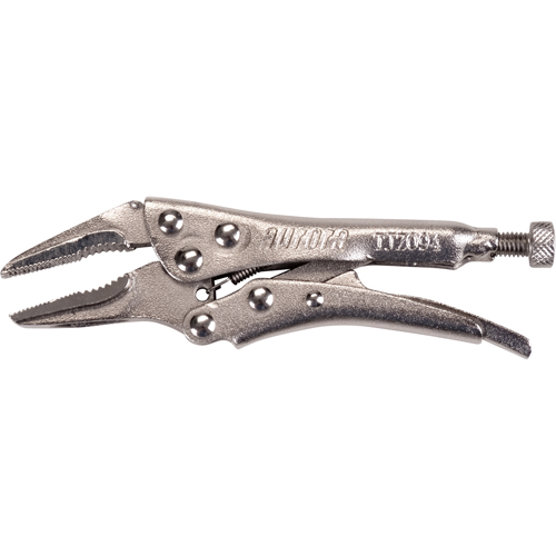 Locking Pliers with Wire Cutter, 4" Length, Long Nose Southpoint Industrial Supply
