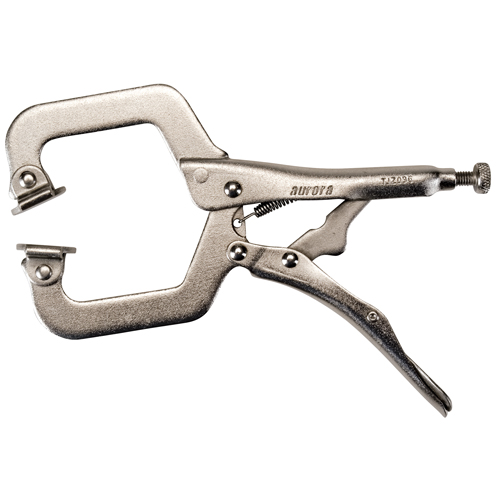 Locking Pliers with Swivel Pads, 6" Length, C-Clamp Southpoint Industrial Supply