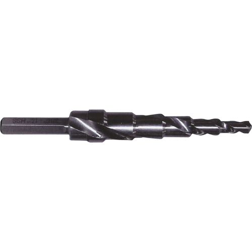 Foret &eacute;tag&eacute; progressif, 3/16" - 7/8", Incr&eacute;ments de 1/16", Acier rapide Southpoint Industrial Supply